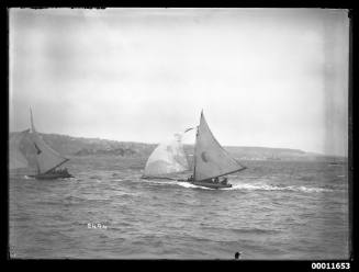 18-footers FURIOUS and ROSETTA on Sydney Harbour