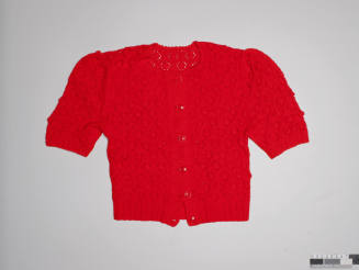 Knitted bolero jacket