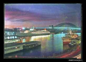 SS CANBERRA and TSMV BULOLO at Circular Quay, Sydney