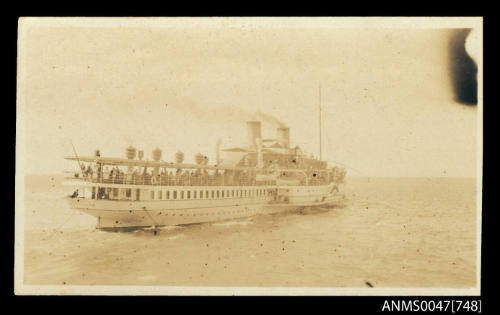 PS WEEROONA an excursion ferry on Port Phillip Bay, Melbourne