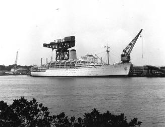 Photograph depicting ARCADIA at Garden Island