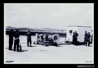 Testing RAAF jet engine