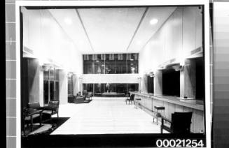 Booking hall in the Orient Line building in Sydney