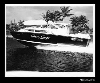 Chris Craft. 36-ft cabin cruiser