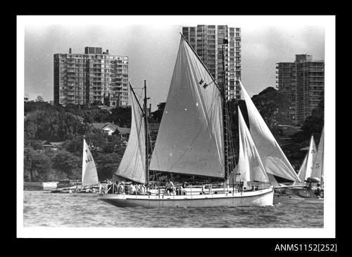 The ketch rigged yacht VIKING