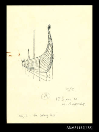 The Oseberg ship - Viking longboat