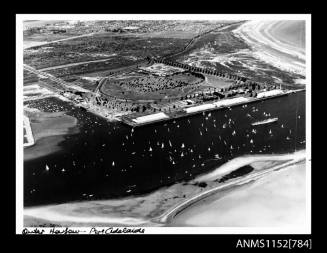 HMAS QUEENBOROUGH at Port Adelaide