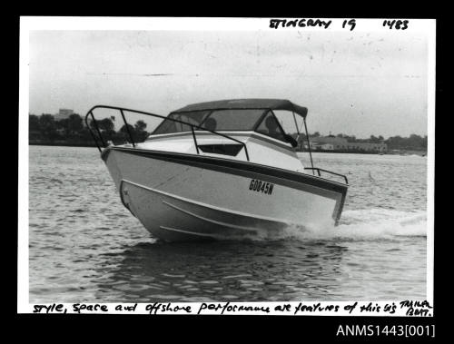 STRINGRAY - style, space and offshore performance are features of this trailer boat