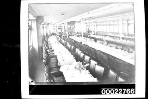 Sydney Ferries Ltd dining room interior