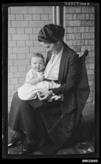 Ethel May Sterling and her daughter Margaret Francis Sterling
