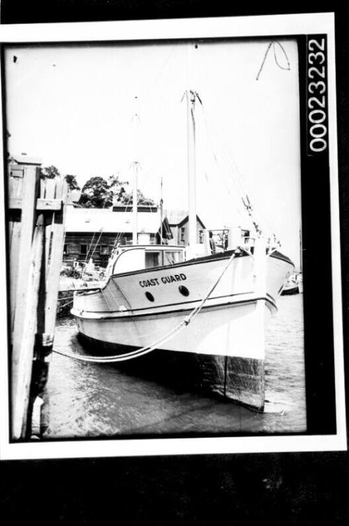 Coast guard vessel