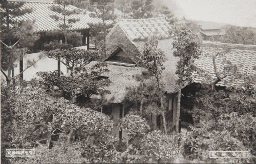 View of a temple, Japan