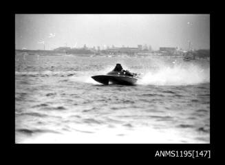 Australian National Speedboat Championships 1971, unidentified inboard hydroplane