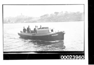Small motor launch KATOOMBA