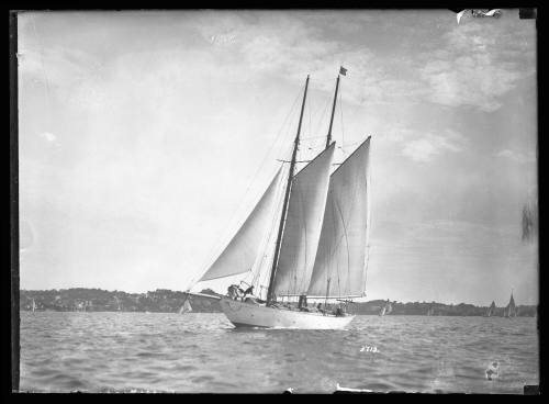 Schooner on Sydney Harbour