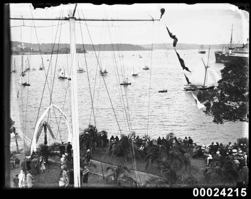 Opening yacht season at the Royal Sydney Yacht Squadron