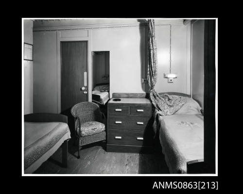 Interior of passenger lounge in KANIMBLA