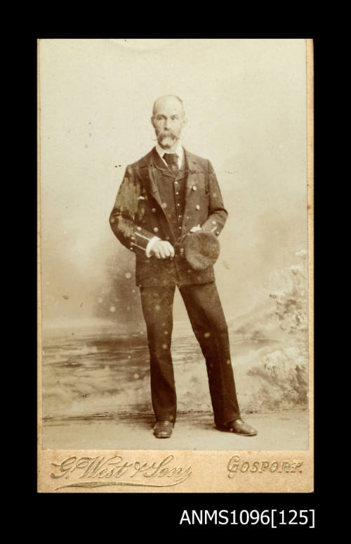 Supernumary second officer Mr Redgraves of the MACQUARIE 1899