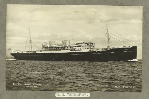 MS EUROPA, the East Asiatic Company Limited, Copenhagen