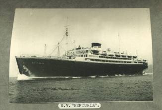 Passenger ship MV NEPTUNIA underway at sea