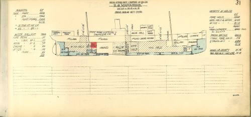 Capacity Plan Book No.53 Sydney: Union Steam Ship Company of New Zealand Limited