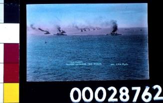 U.S. Fleet before entering the heads