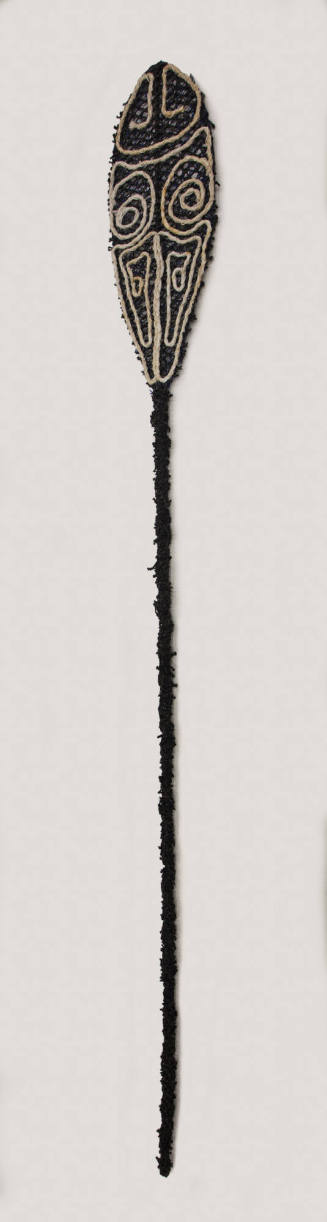 Oar for Emeret Nar - ghost net canoe