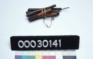 Bundle of boat building fixings from the village of Lamalera