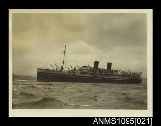 Photograph of SS MALOJA