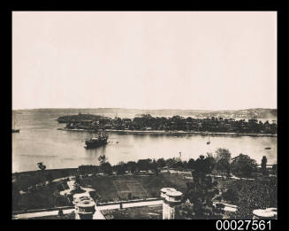 Farm Cove from Government House in Sydney