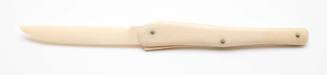 whalebone / baleen knife and sheaf