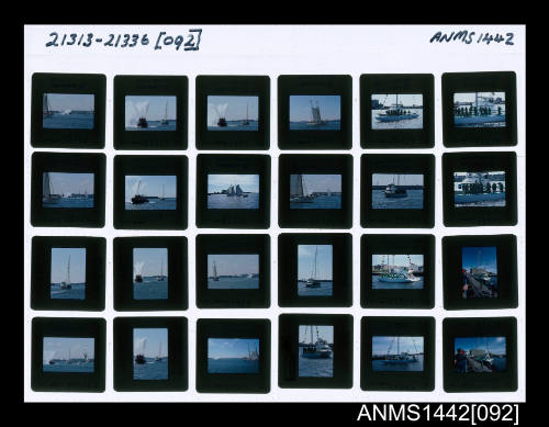 24 slides of the official reception for COURAGEOUS III
