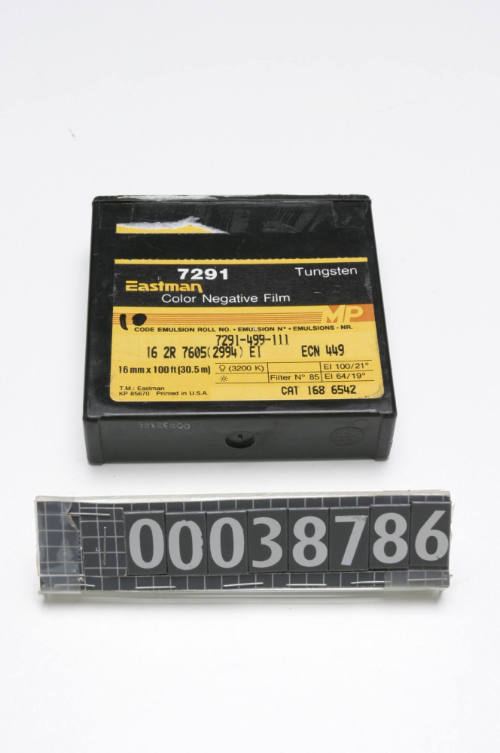 Box of colour negative film from BLACKMORES FIRST LADY