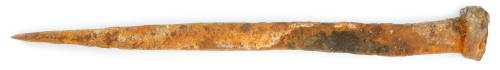 Metal square headed nail
