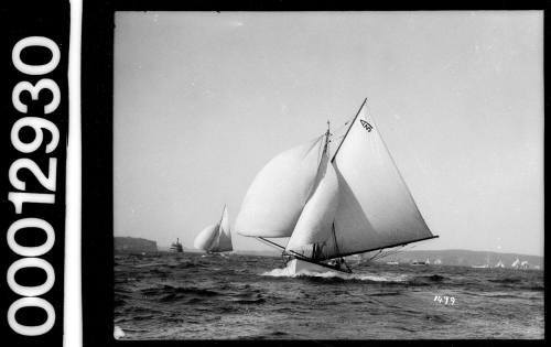 Amateur class yacht, A31, sailing on Sydney Harbour