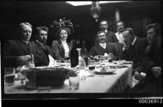 Group portrait on board ANTIOPE