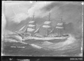 Ship ANDRE THEODORE at sea.