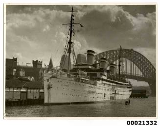 TSS RELIANCE at Circular Quay in Sydney