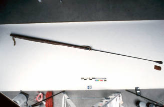 Whaling lance inscribed 'Mortimer'