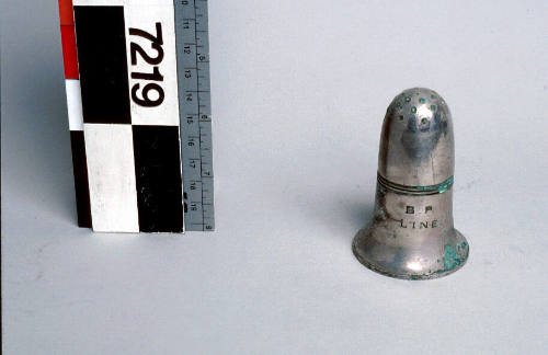 Burns Philp Line pepper shaker