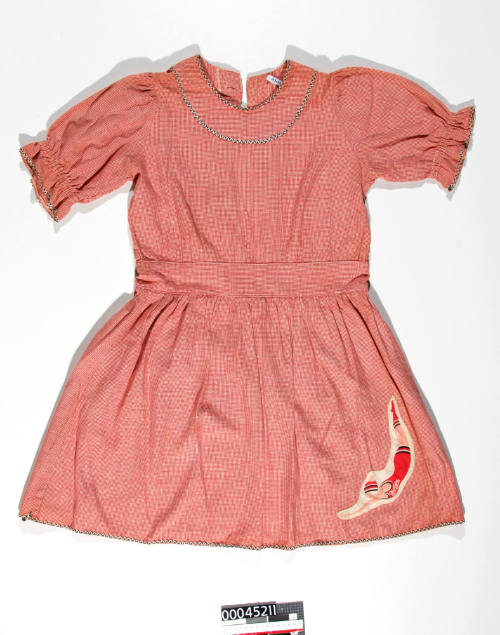 Women's reproduction three piece 1910s style bathing costume