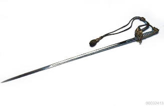 New South Wales Naval Brigade officer's sword : Lieutenant Staunton William Spain