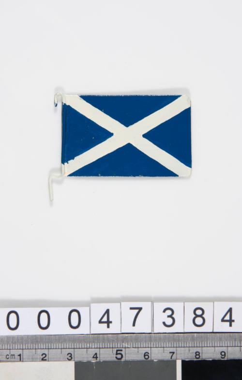Code flag representing the letter M