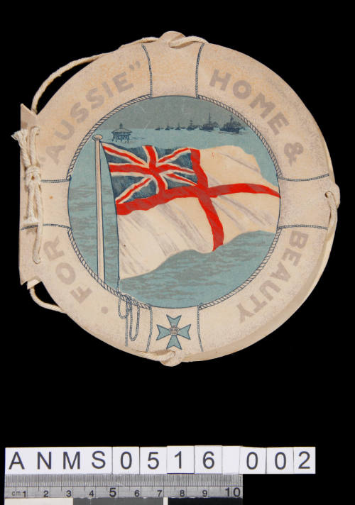 Menu and program from naval celebrations collected by Vittorio Benvenuti