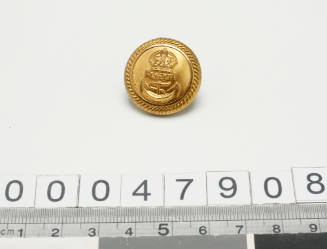 RAN officer's uniform button