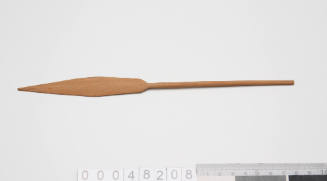 Oar from a model canoe from Ninigo, Papua New Guinea