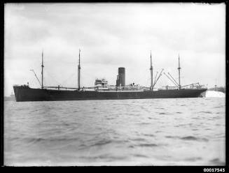 SS MOSEL moored