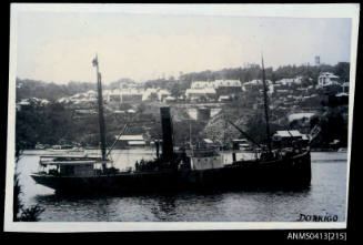 Photograph depicting the passenger/cargo vessel DORRIGO