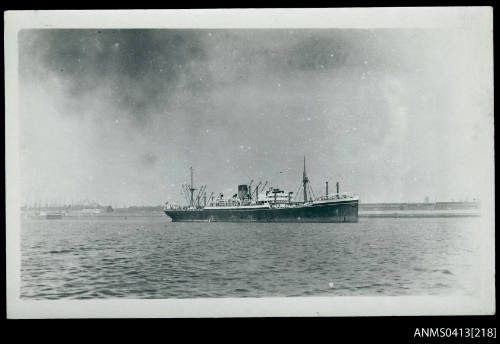 Photograph depicting the passenger vessel KARAMEA