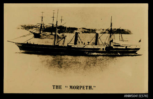 Paddle steamer MORPETH